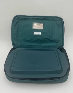 PYREX TRAGBARE REISETASCHE MIT 3 QT KLARGLAS KASSEROLLE 9X13 MIT DECKEL - Bild 1 von 9