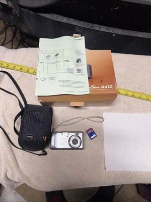 Canon PowerShot A410 3.2MP Digital Camera Silver – tested - Image 1 of 4