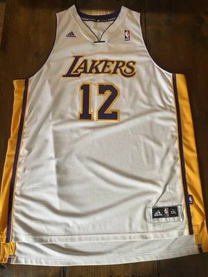 Los Angeles Lakers Dwight Howard 12 Adidas NBA White Basketball Jersey XXL - Image 1 of 4