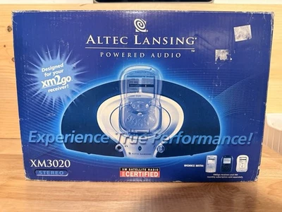 Altec Lansing XM3020 Docking Station Speaker System For XM Sirius Radio - Image 1 of 2
