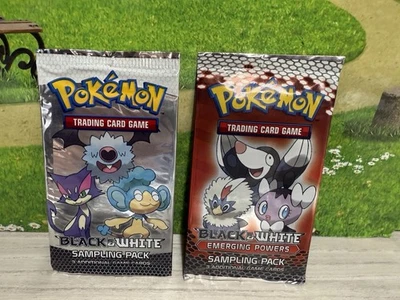 2 Pokemon TCG - BLACK & WHITE (EMERGING POWERS)  Sampling Pack - NEW - Image 1 of 2