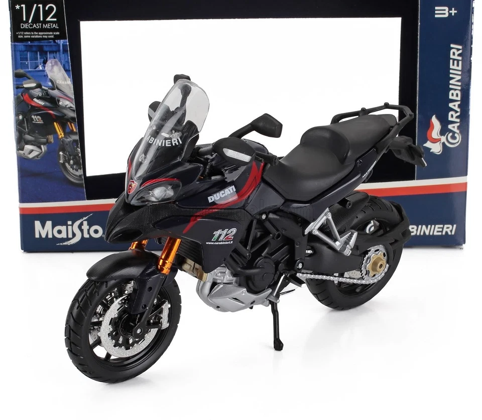 1/12 MAISTO - DUCATI - MULTISTRADA CARABINIERI 2022 10013-CAR - Immagine 1 di 1
