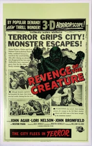 REVENGE OF THE CREATURE Benton Fensterkarte - Bild 1 von 1