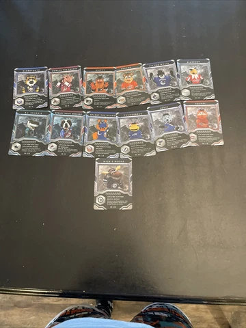 13 Nhl Mascot Cards All In Good Condition No Duplicates Cover