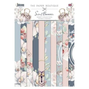 THE PAPER BOUTIQUE - SECRET ROMANCE - A4 PAPER PAD - 40 SHEETS 10 DESIGNS - Imagen 1 de 1