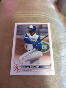2022 TOPPS SERIES 1 JORGE SOLER ATLANTA BRAVES #208 - Picture 1 of 2