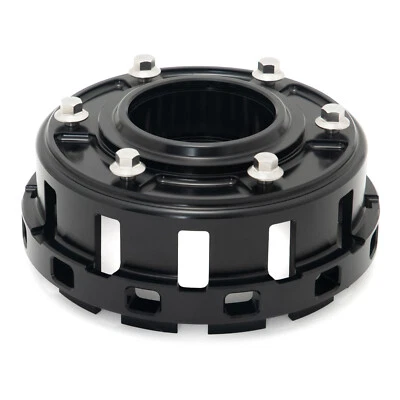 Twin Cam Black Clutch Basket Aluminum for Harley-Davidson Dyna Softail FLS Slim - Image 1 of 4