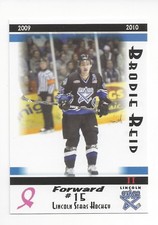 2009-10 Lincoln Stars (USHL) Series 2 Brodie Reid (Cardiff Devils)