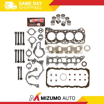 Juego de juntas de culata pernos elevadores aptos para 86-95 Suzuki Sidekick Samurai Swift 1.3 G13A Foto 1 de 4