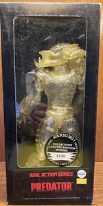 MEDICOM PREDATOR SERIE DE ACCIÓN REAL FIGURA LIMITADA TRANSPARENTE - Imagen 1 de 3