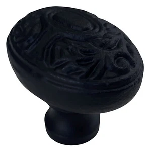 Cast Iron Cabinet Knobs Victorian Design 1.5 Inch - Picture 1 of 3