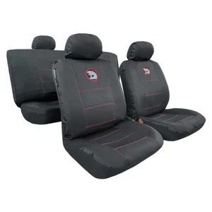 Black Waterproof Canvas Full Set Car Seat Covers For Holden Statesman - Picture 1 of 2