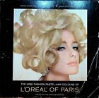 L'Oréal de Paris haute couture pastel couleurs de cheveux 1981 sélecteur de nuances
