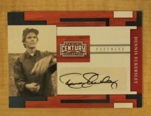 2010 Panini Century Collection Autograph 242/250 Dennis Eckersley #23 - Picture 1 of 2