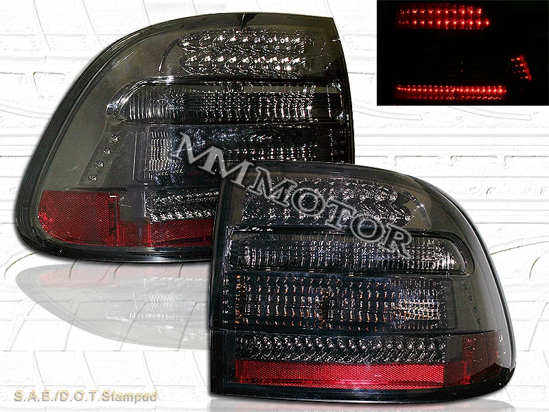 PORSCHE CAYENNE S/TURBO LENTE DE HUMO 2003-2006 L.E.D. LUCES TRASERAS 03 04 05 06 Foto 1 de 2