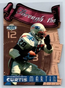 1997 Pro Line Gems #TY7 Curtis Martin Die-Cut New England Patriots - Picture 1 of 2