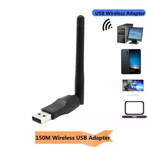 Wireless Netzwerkkarte Mini Adapter USB 150Mbps WiFi Empfänger Antenne 802.1 - Bild 1 von 6