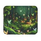 Mouse Pad (Rectangle) Fairies in a Wooded Forest with Wildlife Design 1