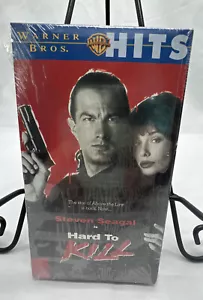 Steven Seagal Hard To Kill VHS 1990 Movie Sealed Rated R VCR Action - Picture 1 of 3