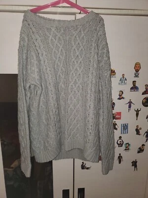 Womens Cable Knit Jumper size 12 Very Warm - Image 1 of 4