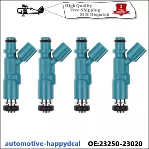 4PCS FUEL INJECTOR 23250-23020 FOR Toyota Yaris Vitz 1.0 1.3 1999-2005 NEW - Picture 1 of 7