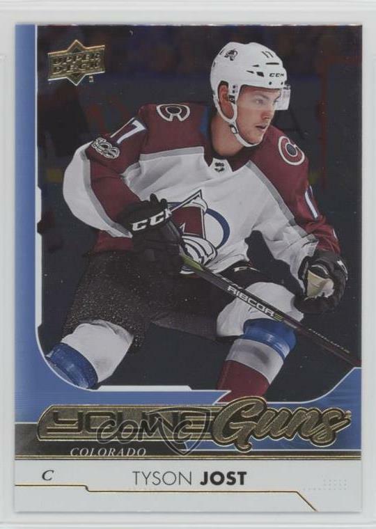 2017-18 Upper Deck Young Guns Silver Foil Tyson Jost #246 Rookie RC