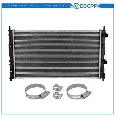 Radiator For 2001-2006 Chrysler Sebring Dodge Stratus with Oil Hose Clamps Kit - Image 1 of 4