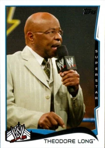 2014 Topps WWE Base Wrestling Card #88 Theodore Long - Imagen 1 de 2