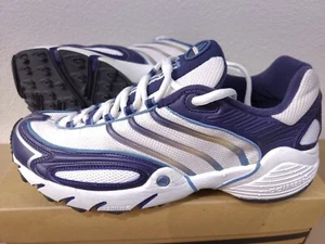 NEW Womens adidas Galactic Size 9 White/Blue Vintage 2000 Running FOR COLLECTORS - Picture 1 of 12