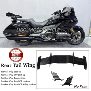 No Paint Rear Spoiler Tail Wing For Honda Gold Wing GL1800 Tour DCT 2018-2024 - Picture 1 of 9