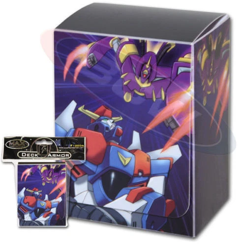 YUGIOH MAX PROTECTION ROBO WAR DECK BOX W DIVIDER (HOLDS 75 CARDS) - Image 1 of 1