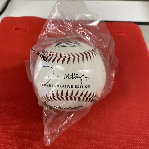 NEW 1997 Don Mattingly #23 Commemorative Edition Rawlings Baseball Cover