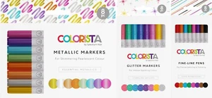 Crafters Companion - Colorista - Fine Line Pen or Markers - New Product - Picture 1 of 6