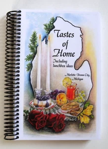 Tastes of Home Including Lunchbox Ideas Recipe Book Marlette-Brown City Michigan - Picture 1 of 1