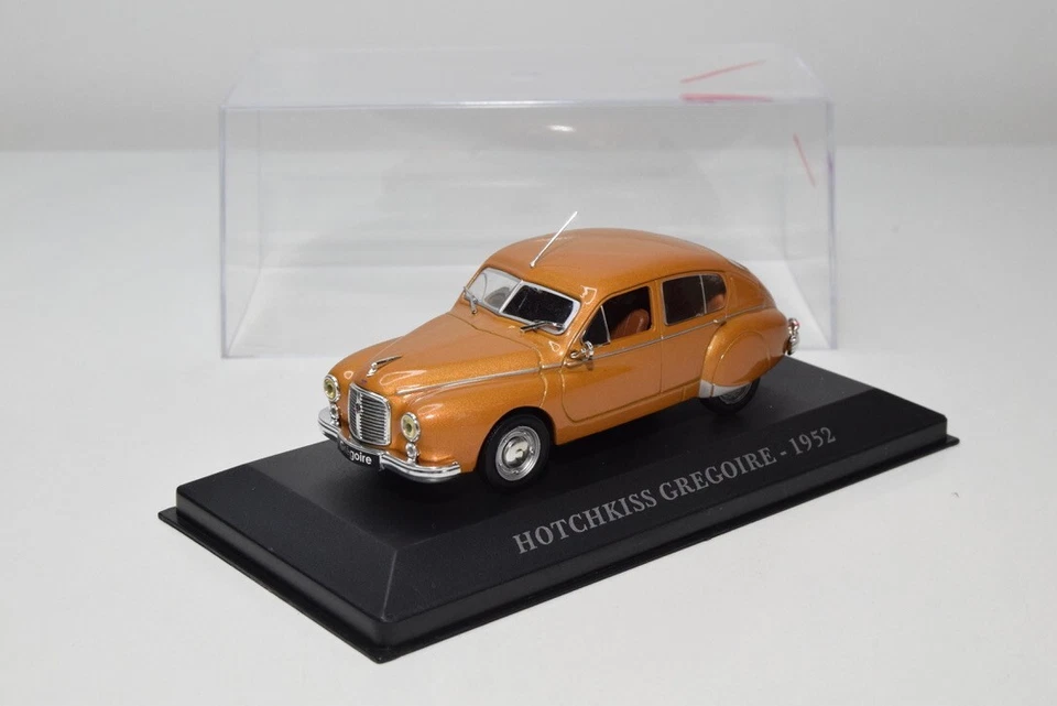 B25 1:43 ALTAYA ATLAS IXO HOTCHKISS GREGOIRE 1952 MET. MARRÓN SIN USAR, EN CAJA Foto 1 de 4