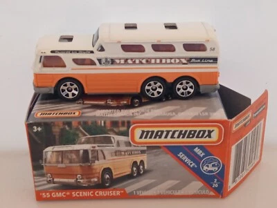 Matchbox Superfast Power Grab / MB 1089 - '55 GMC Scenic Cruiser - Touring Coach - Image 1 of 4