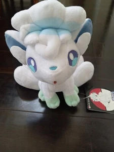 Pokemon Center Original Stuffed Alola Vulpix doll Sun Moon Alolan Japan New - Picture 1 of 5