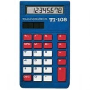 Texas Instruments TI-108 Basic Calculator