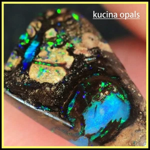 3.6 TCW Natural AUSTRALIA KOROIT Boulder Opal Stone + VIDEO - Bild 1 von 8