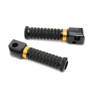 RRING Gold Grip Rear Foot Pegs For GSX 750 F Katana 89-01 02 03 04 05 06 07 - Picture 1 of 4