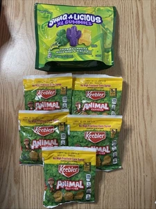 Nuevo SHAQ-A-LICIOUS XL GOMIES Sour Chewy Candy Bag 11.8 OZ Galletas Animales Gratis - Imagen 1 de 5