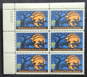 US Scott 1548 - Sleepy Hollow - MNH - 1974 Issue - Block of 6 - Picture 1 of 1