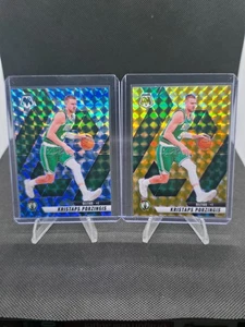 Mosaico azul reactivo y amarillo reactivo Kristaps Porzingis-'24 - Imagen 1 de 2