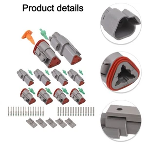 For DT Connector Set 5 Packs Waterproof with Terminal Kit for Gauge 1620 - Bild 1 von 12