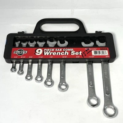 Juego de llaves combinadas Sunex SAE 8 piezas Foto 1 de 4