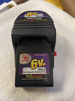 6 Volt NiCd Rechargeable Battery Pack - Image 1 of 2