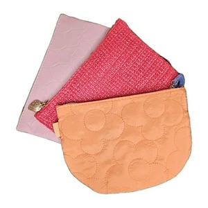 Lotto di 3 sacchetti con cerniera Ipsy astuccio cosmetici astuccio portamatite portamonete/cambio borsa - Foto 1 di 5