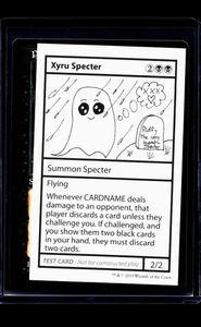 2019 MTG Magic the Gathering Mystery Booster Playtest Card Xyru Specter LP - Picture 1 of 2