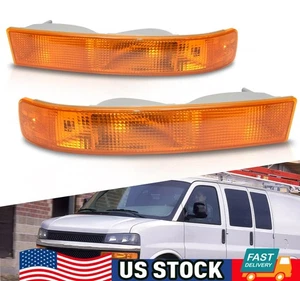 Turn Signal Parking Light For Chevrolet Express,GMC Savana 1500 2500 3500 4500 D - Picture 1 of 14