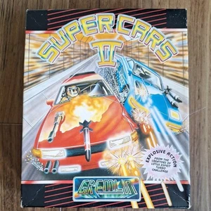 Super Cars II By Gremlin ~ Original Boxed Amiga Game - Afbeelding 1 van 3